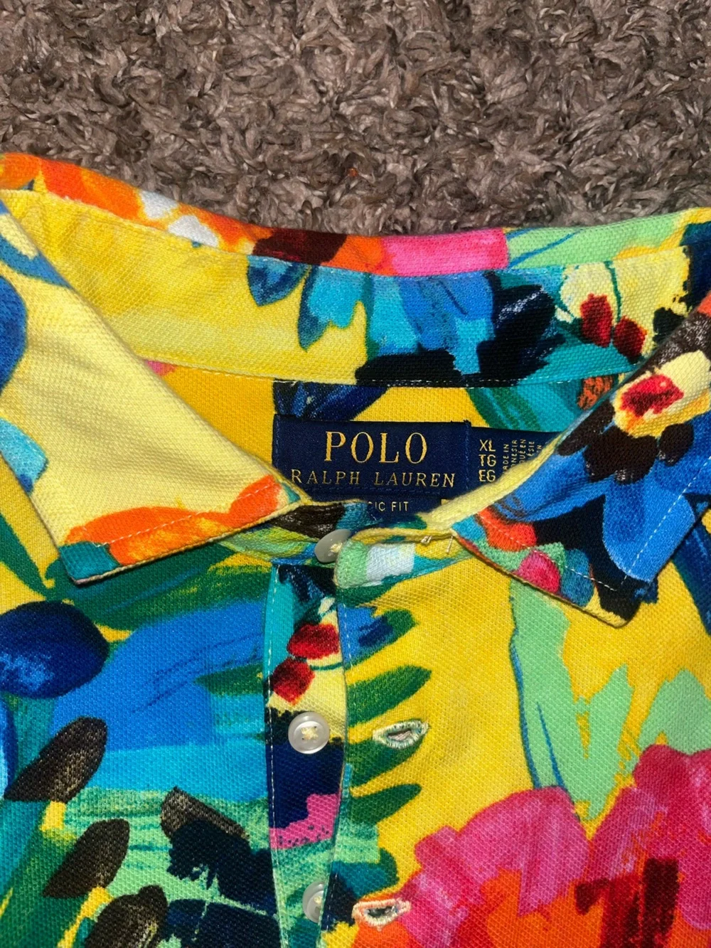 Ralph Lauren bright yellow